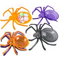 Halloween Spiders Shaped Fruits Plate Food Tray Bowl Candy Biscuit Package Basket kid Trick or Treat Halloween Party table Decor