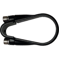 AliExpress NONE Road Bike Aero Seatpost Clamp Collar 58 x 27mm Double Screw seat post Alumionium alloy