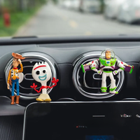 New Toy Story Woody Buzz Lightyear Cartoon Doll Car Air Freshener Aromatherapy Cute Car Air Vent Aromatherapy Car Decoration