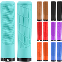 AliExpress NONE MTB Grips Handles for Bicycle Cuffs Mtb Bike Gauntlet Lock on Handlebar Cover 22mm Bike Grip Motorcycle BMX Bicycle Accessories