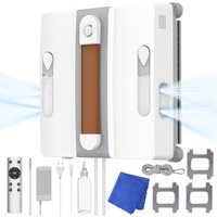 Robot do czyszczenia okien, podwójny ultradźwiękowy spryskiwacz, inteligentne wycieranie AI, ulepszony laser, inteligentne mycie szklanych ścian w inteligentnym domu.