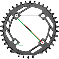 AliExpress NONE Prowheel Mountain Bicycle Narrow Wide Chainring 32T 34T 36T 38T 40T Chain wheel STEEL MTB Bike Sprocket Tooth plate crank parts