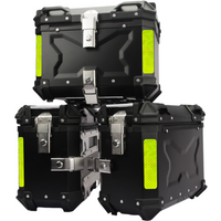 45L, 55L, 65L Aluminiowy Kufer Motocyklowy, 38L Kufer Boczny Motocyklowy, Wodoodporny Kufer Tylny, Kufer na Kask, Kufer Motocyklowy z Szybkim Zapięciem, Kufer Narzędziowy