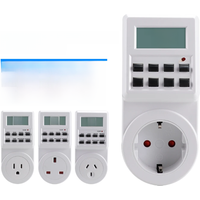 AliExpress Aideepen Digital Timer Switch Outlet Electronic Kitchen Timer Outlet 12/24 Hour Cycle Programmable Timer Outlet Time Setting Days Setting