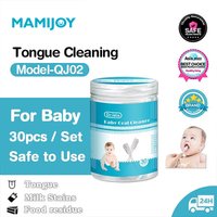 MAMIJOY 30/60pcs Baby Oral Cleaning Stick Disposable Cleaner Milk Teeth Gauze Toothbrush Baby Tongue Washing Newborn Oral Care