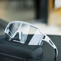 AliExpress ROCKBROS Photochromic Anit-fog Bicycle Glasses UV400 Sun Protection Bike Sunglasses Sports Run MTB Road Cycling Eyewear Goggles