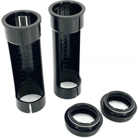 AliExpress SR SUNTOUR XCM Front Fork Repair Parts 30mm Stanchion Wiper Oil Seal Dust Sealing 30mm Slider Sleeve Inner Lining Guide Tube