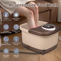 Smoked Foot Bath Full Automatic Electric Heating Washbasin Foot Massage Machine Deep Bucket Foot Bather
