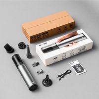 70W bezszczotkowy, miniaturowy, bezprzewodowy odkurzacz ręczny, 2 poziomy siły ssania i funkcja dmuchania, ładowanie przez port USB-C, kompaktowy odkurzacz do kurzu, lekki i przenośny, idealny do