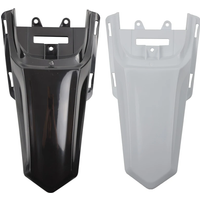 AliExpress Dirt Pit Bike Rear Fender Mud Guard Black White Tail Wing Motorcycle Body Fairing Kit For Kayo TS50 TS 50 Off Road Motocross