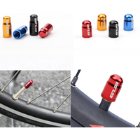AliExpress GUB 2pcs Aluminum Bicycle Wheel Valve Cover Dustproof MTB Road Bike Tire Valve Caps Presta Schrader Scooter/Moto/Car Accessories