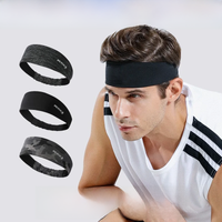 AliExpress Sports headband for men, outdoor cycling, ice silk, breathable fitness, running, basketball, sweat wicking and absorbent headban