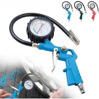 AliExpress 220 PSI Precise Tire Pressure Gauge JP Convenient Pressure Regulation Durable Hose Inflator Pump for SUV/Bike/Truck Tire Repair