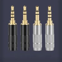DIY 3.5mm Jacks Audio Plug 3 4 Poles Stereo 3.5 Earphone Jack Speaker Terminal Soldering 5.8mm Hifi Headphone Upgrade Cable