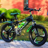 AliExpress OLOME Chase Kids Bike Boys 8-10-16 Year Old Kids Big Kids Bike Elementary School 24-inch Variable Speed Mountain Bike Bike Speed