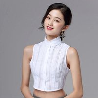 Fake Collar Detachable Half Shirt False Dickey Collar Women Comfortable Breathable Fake Collar for Blouses and Dresses