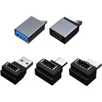 Desktop Computer Motherboard Cable Adapter Connector USB 3.1 Front Panel Header Type C to Type E Expansion Plug Converter