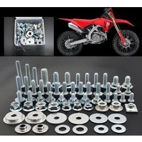 AliExpress XCMT Motorcycle Hardware Bolt Full Plastics Fastener Kit For HONDA CR125 CR250 CRF250 CRF450 CRF250X CRF450X Dirt Pit Bike 2003-2022