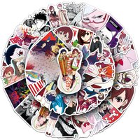 AliExpress GOGOTU 10/30/50PCS Cartoon Dandadan Graffiti Stickers Skateboard Fridge Phone Laptop Bike Funny Manga Decals Waterproof DIY Toys Gifts