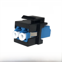 Linkwylan Fiber Optic LC Duplex SC Simplex Keystone Adapter Modular Coupler Singlemode OS2 Multimode OM3