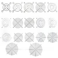 Metal Protective Mesh Cover for Cooling Fan - 30mm 40mm 50mm 60mm 70mm 80mm 92mm 110mm 120mm 140mm 150mm