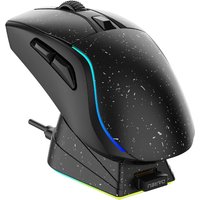 DAREU A950 Wireless Gamer Mouse, Tri-mode 2.4G Wired Bluetooth Gaming Mouse RGB AIM-WL 12000 DPI 1Khz with Charging Dock