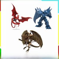 Original Yu-Gi-Oh KONAMI Monster LEGION Sky Dragon Obelisk the Tormentor The Winged Dragon of Ra Anime Figure Toys PVC Model