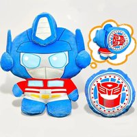 Transformation Optimus Prime Plush Toy Bumblebee Megatron Anime Cartoon Plush Doll Transformable Series Pillow Boys FestivalGift
