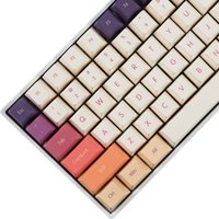 143 Smoke Cloud Keycaps Cherry Profile Dye Sub Thick PBT 5 Sides Keycap set For ANSI 104 TKL GK61 96 75 GMMK NCR80 Mx Keyboard