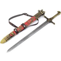 30cm Game Weapon Right Weapon Peripheral Prop Model Oath Sword High Definition Edition Metal Pendant Ornament Birthday Gifts Toy