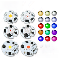 1W 3W 5W Driverless LED COB Chip White Red Green Blue Yellow Purple Full Spectrum 3-6V 8-12V 12-24V 1 3 5 W Watt Light Beads