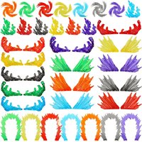 WM Blocks Flame Vortex Special Effects Attack Weapons Accessories for 4.5CM Anime Bricks Doll Toy Building Blocks for Toys Gifts