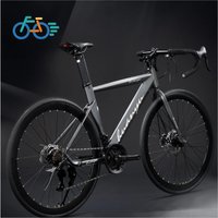 AliExpress smvp FJ Bend High Carbon Steel Variable Speed Wind Shock Absorber Road Bike 700C Male Female Adult Student Disc Brake 24 Speed Bikes