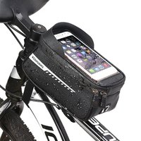 AliExpress NONE Waterproof Bike Front Frame Bag with TPU Touch-Screen Sun-Visor and Rain Cover - Cycling Storage and Phone Holder for Bicycles