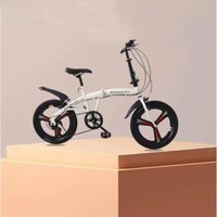 AliExpress smvp Cooya NEW official-website-Folding Bike with Variable Speed, Magnesium Alloy, Integrated Wheel, Bicycle, 20 in, Vtt, New