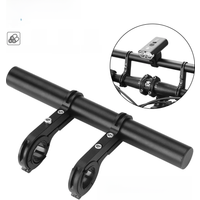 AliExpress NONE 20CM Aluminum Alloy Bicycle Handlebar Extender Mountain Bike Front Light Bracket Lamp Flashlight Accessories
