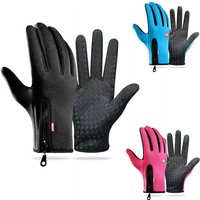 AliExpress Winter Gloves Men Waterproof Windproof Cold Gloves Cycling Snowboard Motorcycle Riding Driving Warm Touchscreen Zipper Anti-slip