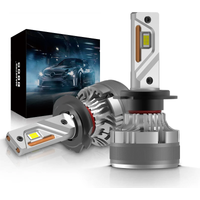 2x High Power 55W 4300K H7 H4 Hi/Lo Beam Canbus Led Headlight Bulb H8 H11 9005 Hb3 9006 Hb4 6000K Warm White Headlamp Fog Light