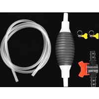 SEAMETAL Handy Manual Gas Oil Pump Car Fuel Pump Hand Straw Pump Durable for Liquid Gasoline Tuning Fuel Gasoline Diesel Pump