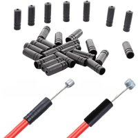 AliExpress NONE 50pcs Bicycle Cable Wire Tip Cap 4mm Shift 5mm Brake Cable Cover Cycling Derailleur Brake Dustproof Cover Housing End Tip Caps