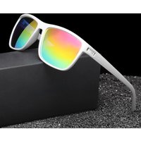 AliExpress KINGSEVEN Fashion Rainbow Sunglasses Men Women Driving UV400 Polarized Rectangle Glasses Outdoor Trendy Cycling Party Eyewear