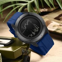 SANDA 2198 Timing Men's Electronic Watch Outdoor Climbing Sports Waterproof LED Large Dial Men's Electronic Watch Alarm Clock