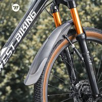 AliExpress West Biking WEST BIKING Bicycle Fenders Mountain Bike Mudguard 26-29Inch Front Rear Tire Wheel MTB Bike Quick Release Protector