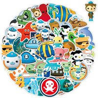 AliExpress GOGOTU 10/30/50PCS The Octonauts Stickers Cartoon Animation Sticker Funny Adventure Decals DIY Scrapbook Luggage Laptop Bike Kids Toys