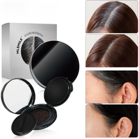 Hair Shadow Powder Temporary White Grey Cover Up Hair Line Edge control Hair Color Makeup Hair Care Concealer Black Hair Cushion