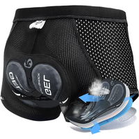 AliExpress X-TIGER Men's Cycling Underwear with 5D Gel Cushioned MTB Boxer Cycling Shorts Road Cycling Underwear Cycling Equipment