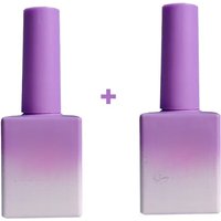 Eleanuos 15ml Base/Top Coat Set Nail Gel Primer UV Gel Nail Polish Long Lasting Soak off Varnish UV Gel Polish Manicure Nail Art