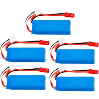 7.4V 450mAh 20C Lipo Battery for WLtoys K969 K979 K989 K999 P929 P939 RC Car 2s 7.4v toys Battery JST Plug 601844HP