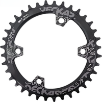 AliExpress NONE DECKAS Coroa BCD 96 Asymmetrical 36T 34T Narrow Wide 96BCD Bike Chainring 36 34 Teeth Bicycle Chain Ring for Shimano M9000 M5100