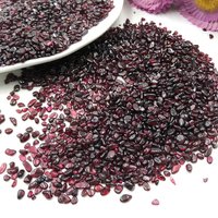 AliExpress NONE 100g/Pack Natural Stone Red Garnet Crystal Stones Degaussing Chip Gravel Home Decoration Minerals Quartz Energy Spiritual Chakra